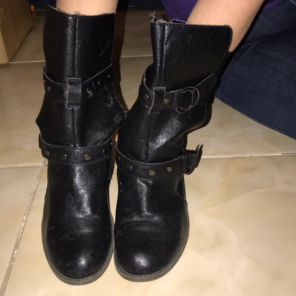 Leather Boots